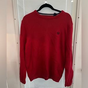 Chaps Red Men’s Sweater Size Small GUC